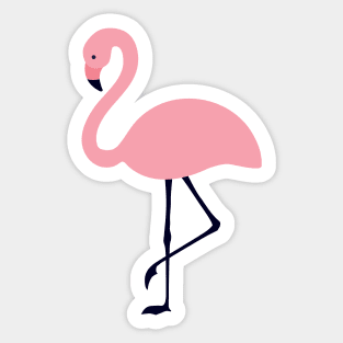 Pink Flamingo Sticker